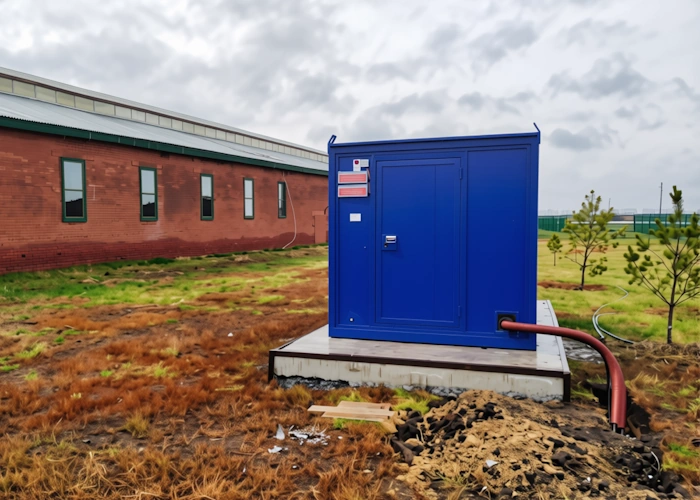 ДЭС мощностью 240 кВт/300 кВА в утепленном контейнере «Север» для «Племзавода "Ирмень"