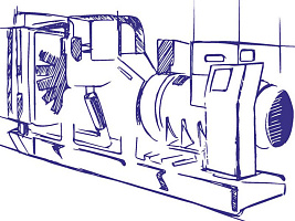 Дизель-генераторы ЭТРО в Альметьевске АД360-Т400 с двигателем Doosan DP158LC от российского производителя