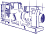 ДЭС (ДГУ) ЭТРО АД 1640-Т400  изготовлены с двигателем Perkins 4016-46TAG2A от российского производителя завода «Электроагрегат» Дизель-генераторы ЭТРО АД 1640-Т400 с двигателем Perkins 4016-46TAG2A от российского производителя